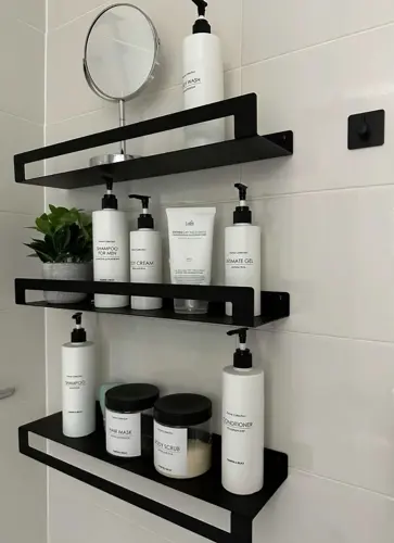 شلف سه تیکه ی حمام