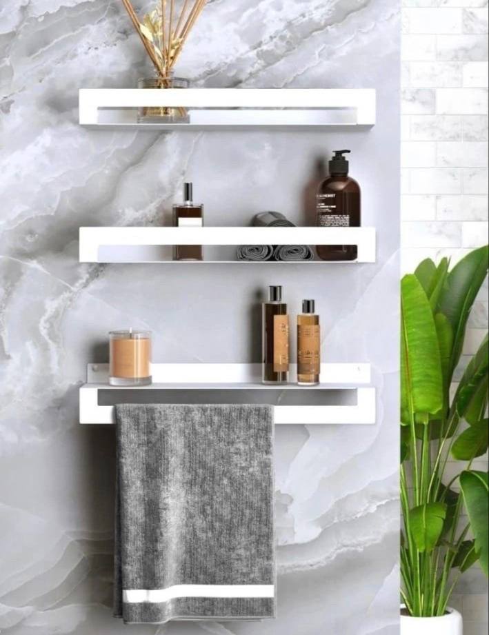 شلف سه تیکه ی حمام